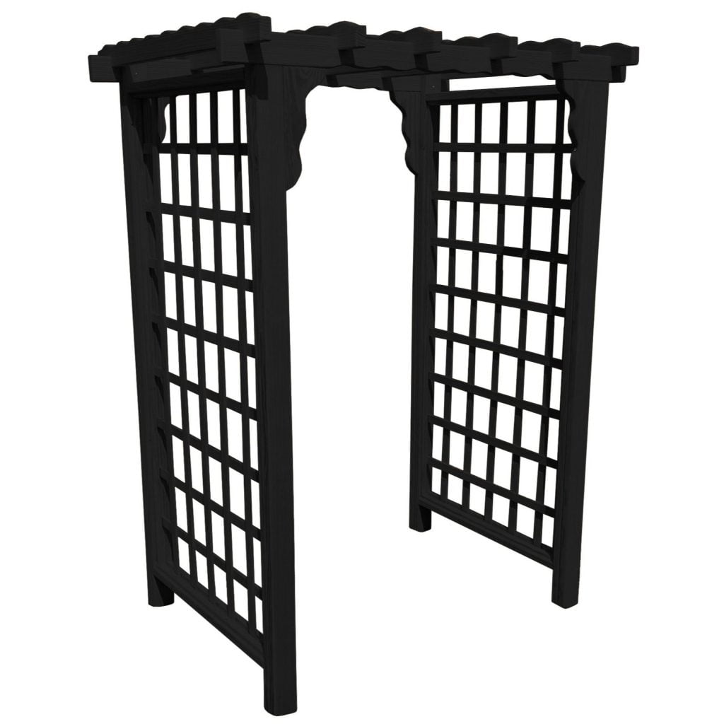 Lexington Pine Arbor – Handcrafted Garden Arbor by A&L Furniture