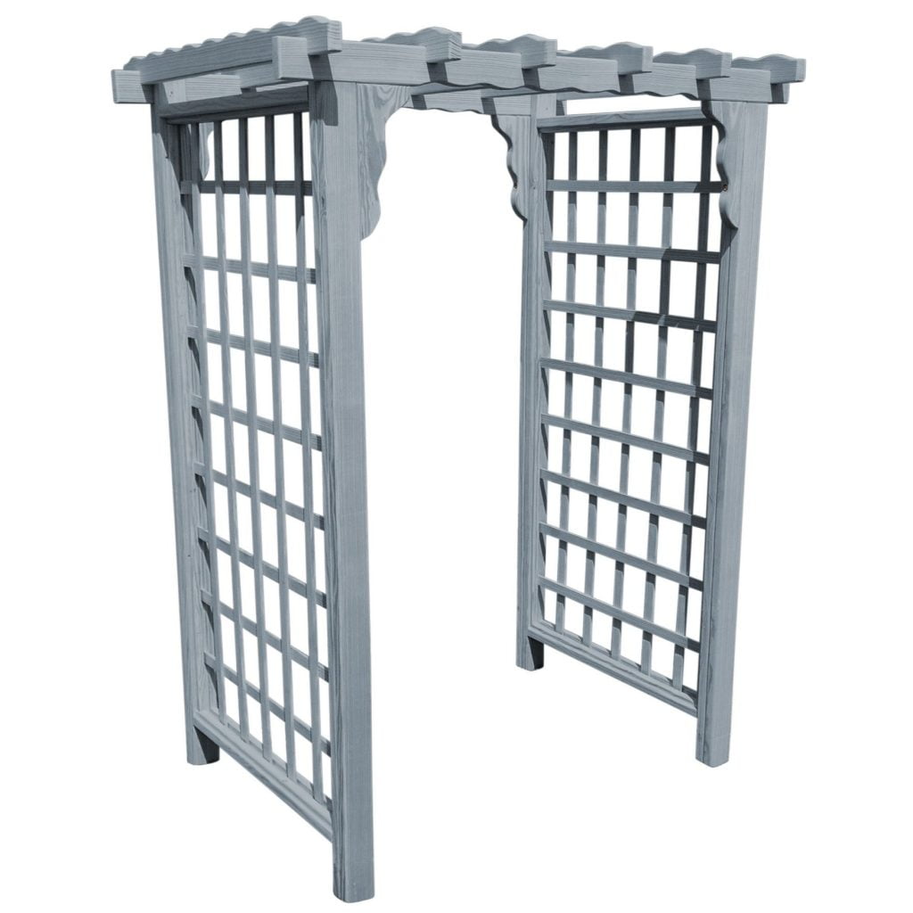 Lexington Pine Arbor – Handcrafted Garden Arbor by A&L Furniture