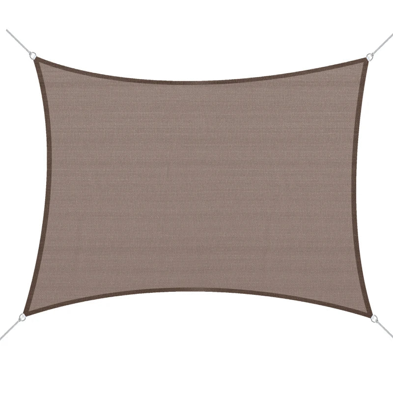UV-Blocking Sun Shade Sail – 20' x 13' Patio Canopy for Deck, Yard & Outdoor Use