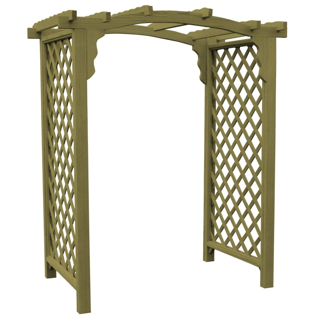 Jamesport Outdoor Pine Arbor – Elegant Garden Structure