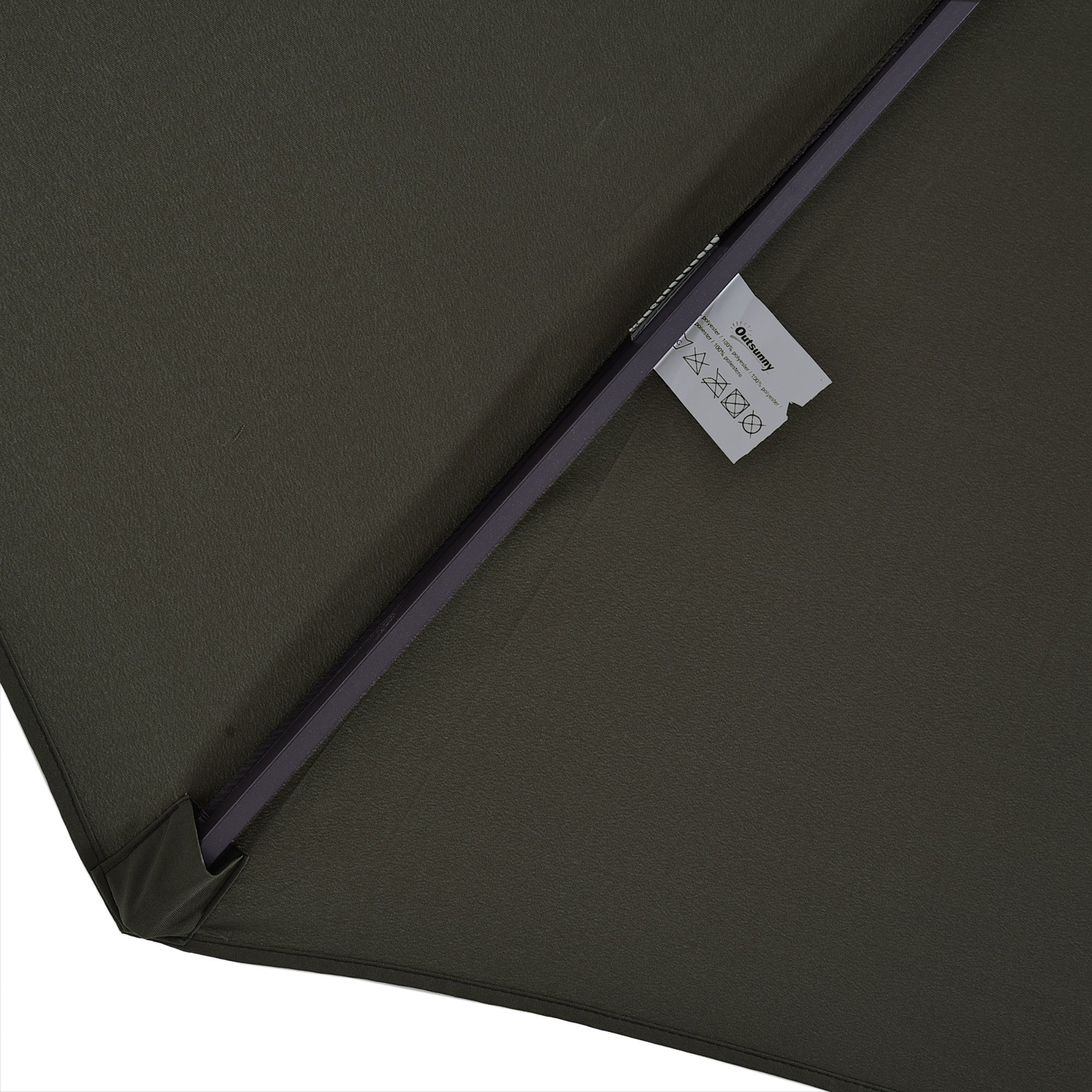 Extra Large 15 ft Patio Umbrella, Double-Sided Large Outdoor Umbrella with Crank Handle and Air Vents for Backyard, Deck, Pool