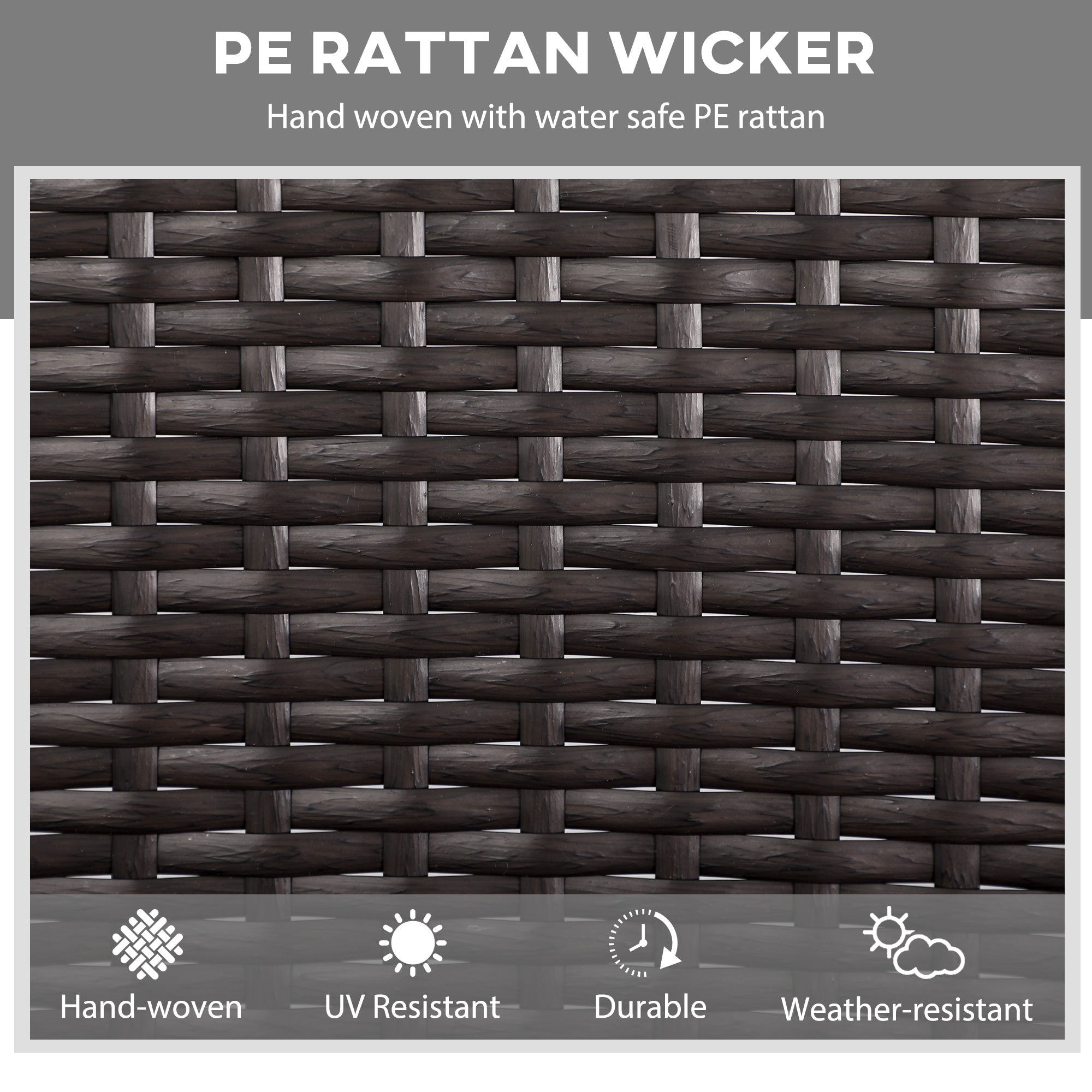 Outdoor Rattan Rocking Chair