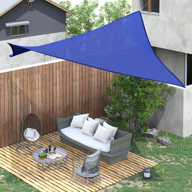 UV-Blocking Sun Shade Sail – 16' x 20' Patio Canopy for Deck, Yard & Outdoor Use
