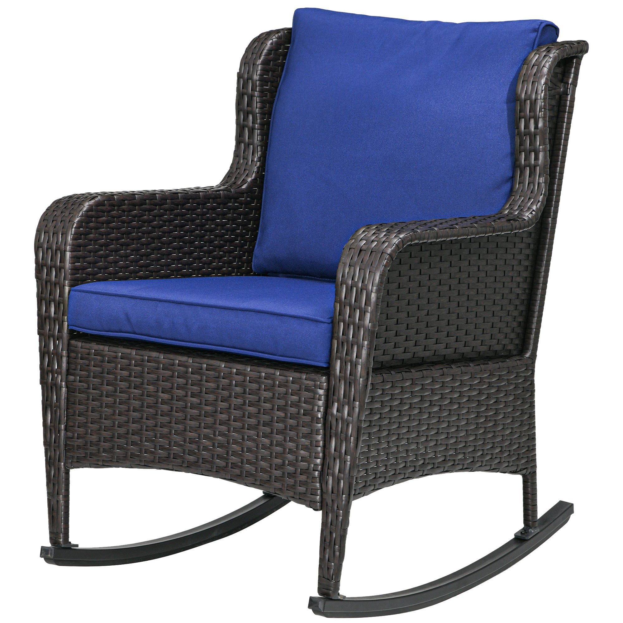 Outdoor Rattan Rocking Chair
