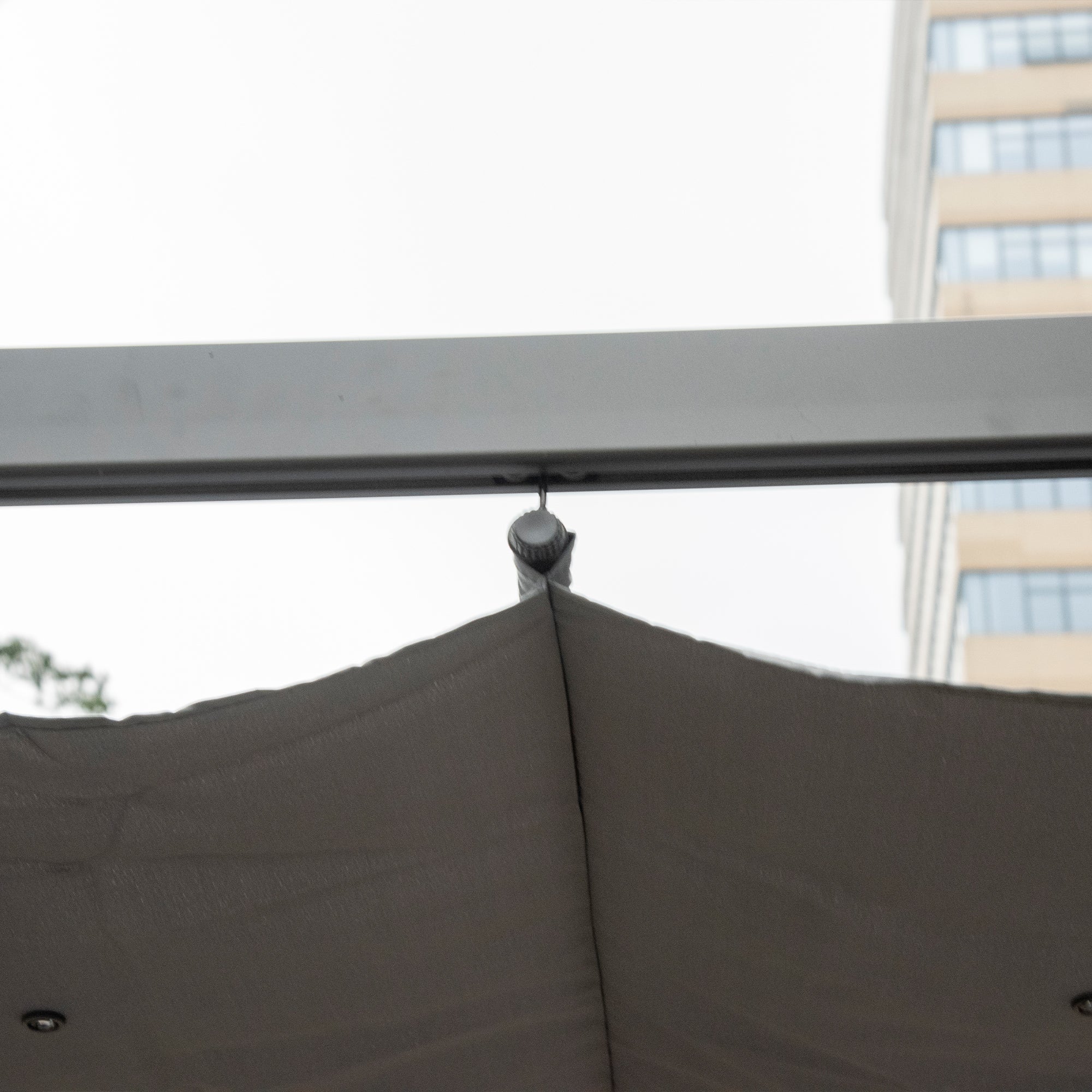 10' x 10' Outdoor Pergola Canopy with Sliding Shade